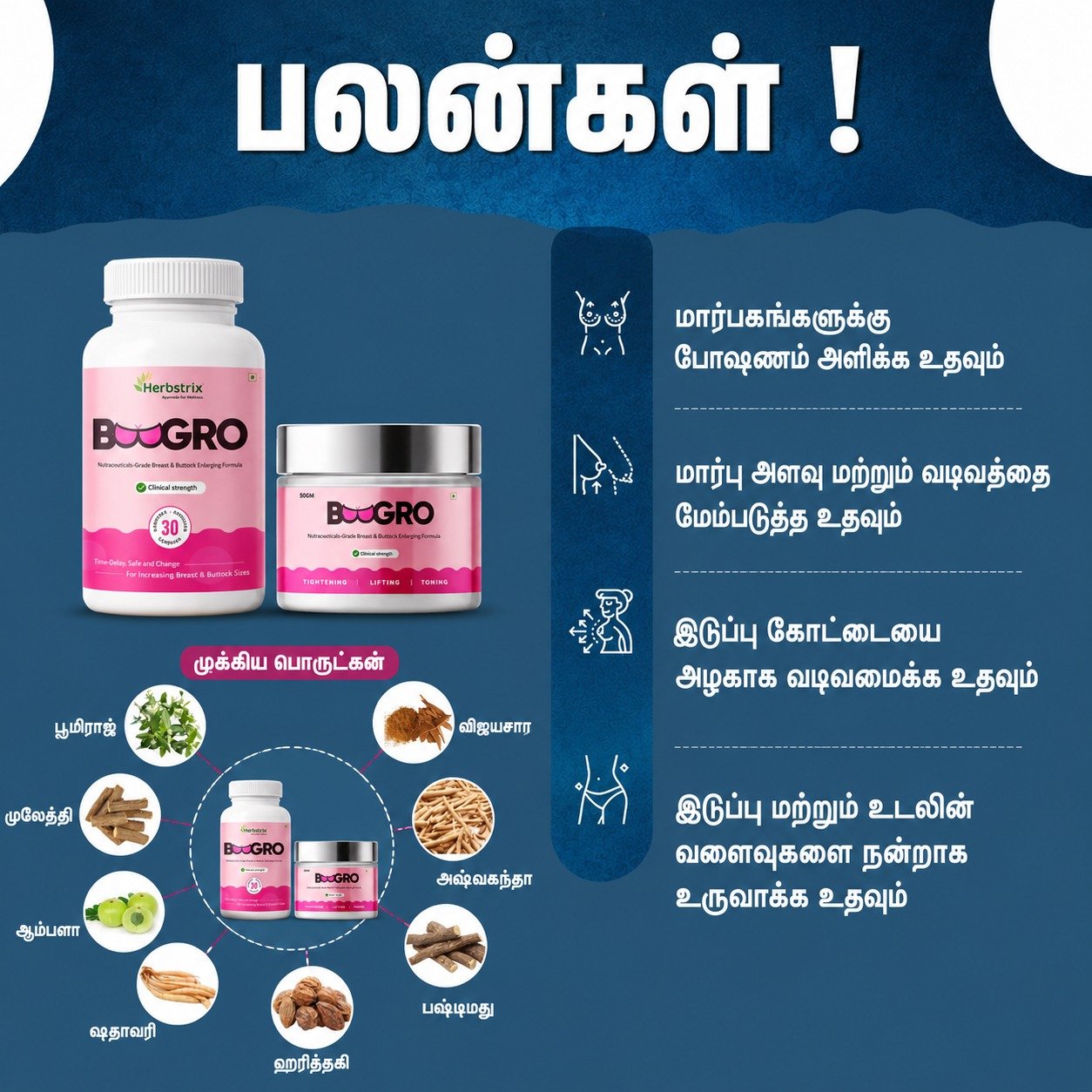 இந்த ஆயுர்வேத கேப்சூல்கள் பெண்களின் சிறிய மார்பகங்களை வெறும் 14 நாட்களிலேயே பெரிதாக்குகின்றன!